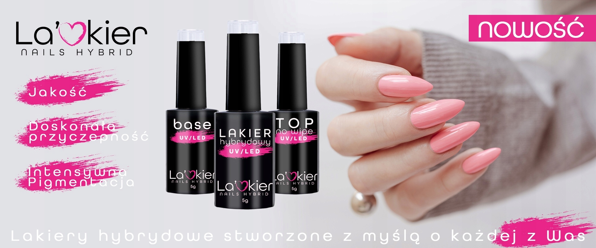 La'kier Płyn Slip Solution liquid akrylożel 100 ml Marka La'kier