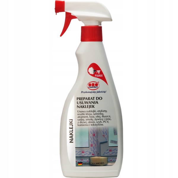 

Oro preparat do usuwania naklejek 500 ml