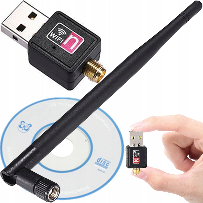 

Karta Sieciowa Wifi Usb Wi-fi Adapter Antena Pl