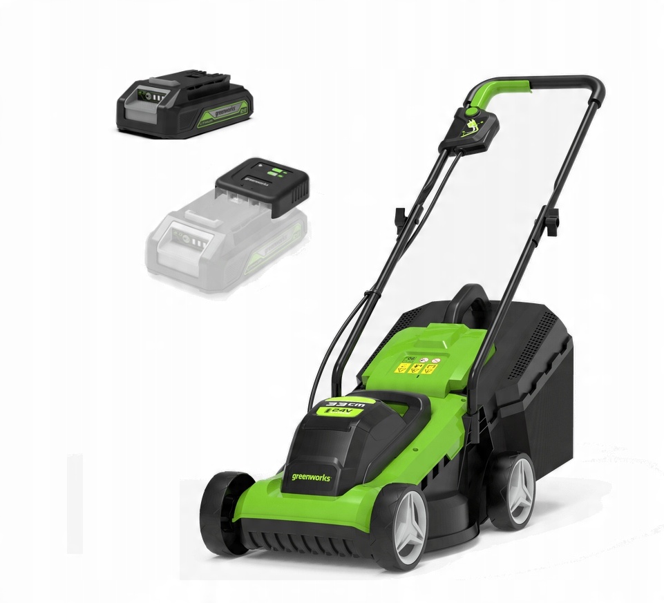 

Akumulatorowa kosiarka Greenworks 24V G24LM33K2