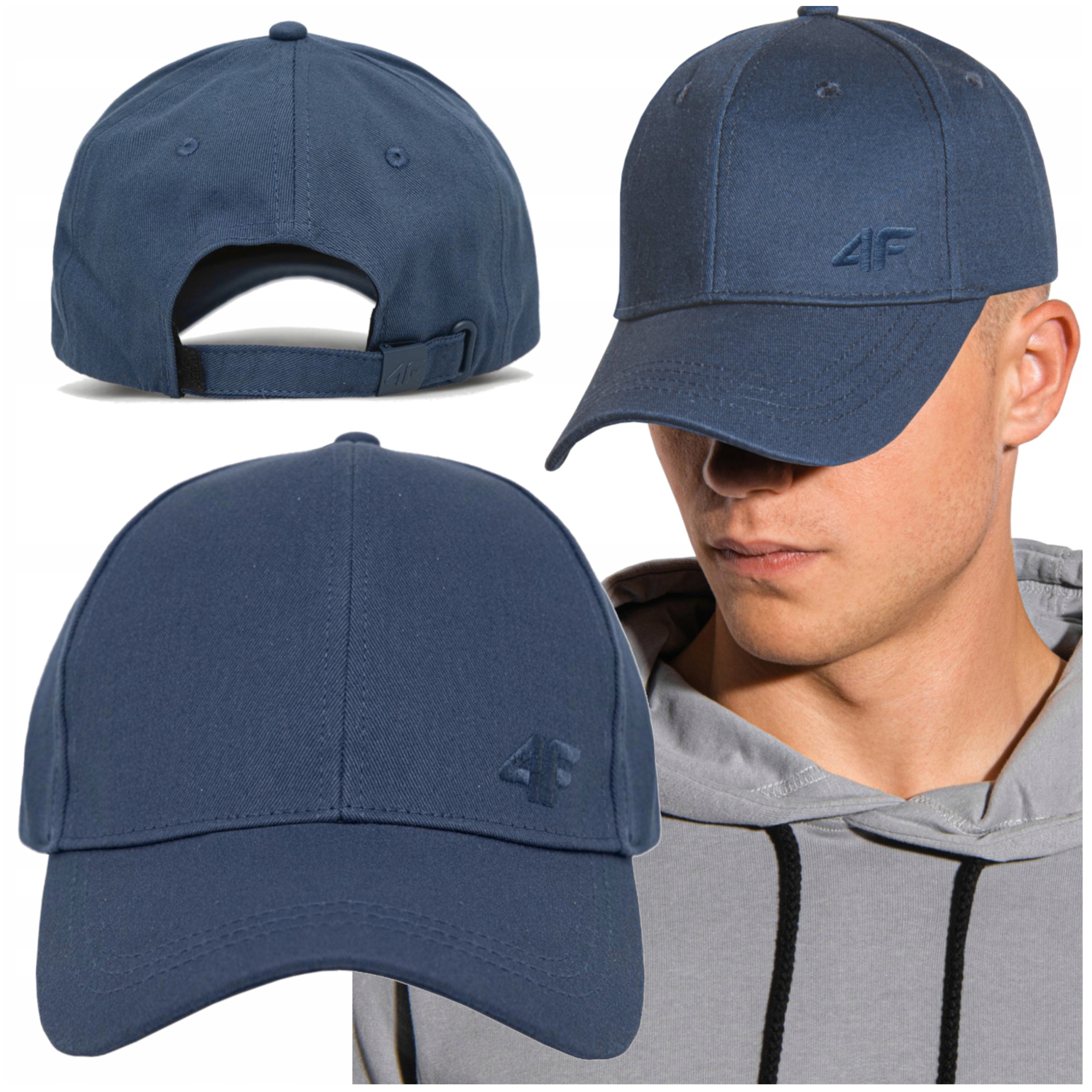 

Czapka Z Daszkiem Męska 4F Regulowana Logo Cap M