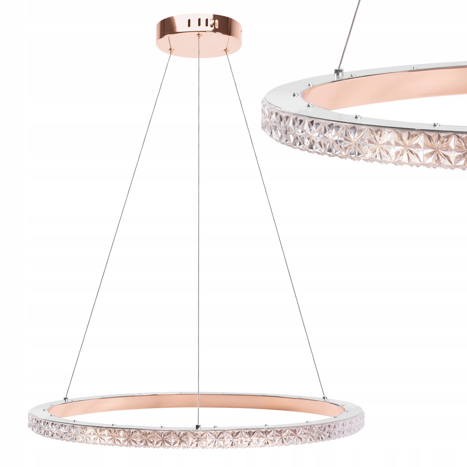 Lampa MS009-CP 59 CM Rose Gold