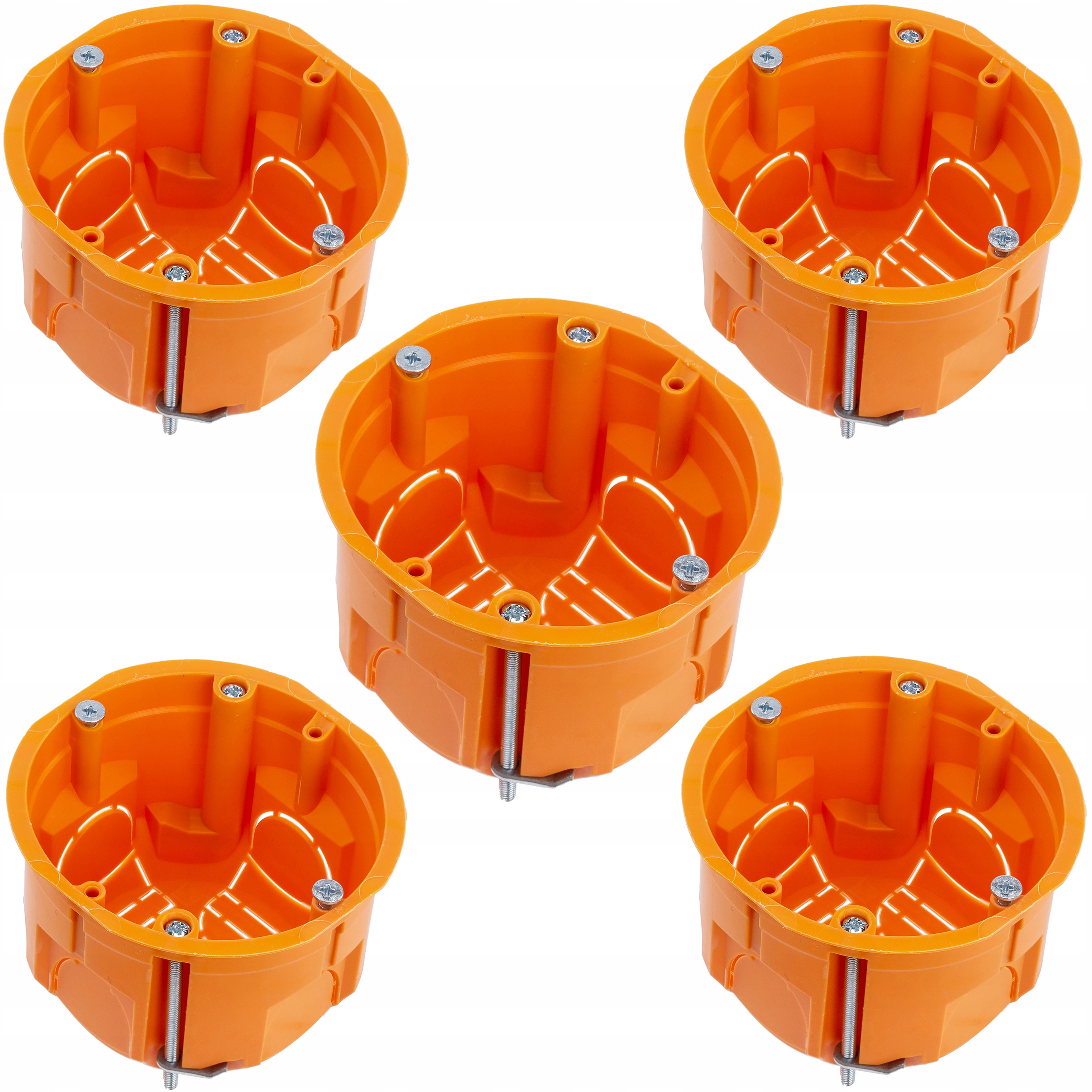 

Puszka płyt gipsowych 60mm podtynkowa płytka 5szt