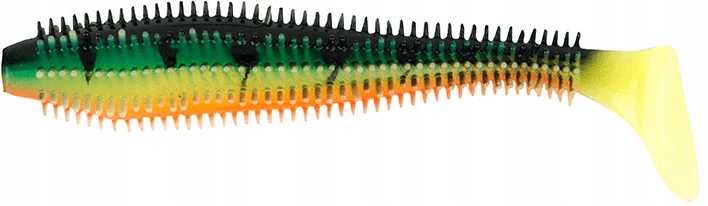 Fox Rage na Sandacza Spikey Shad 9cm Firetiger