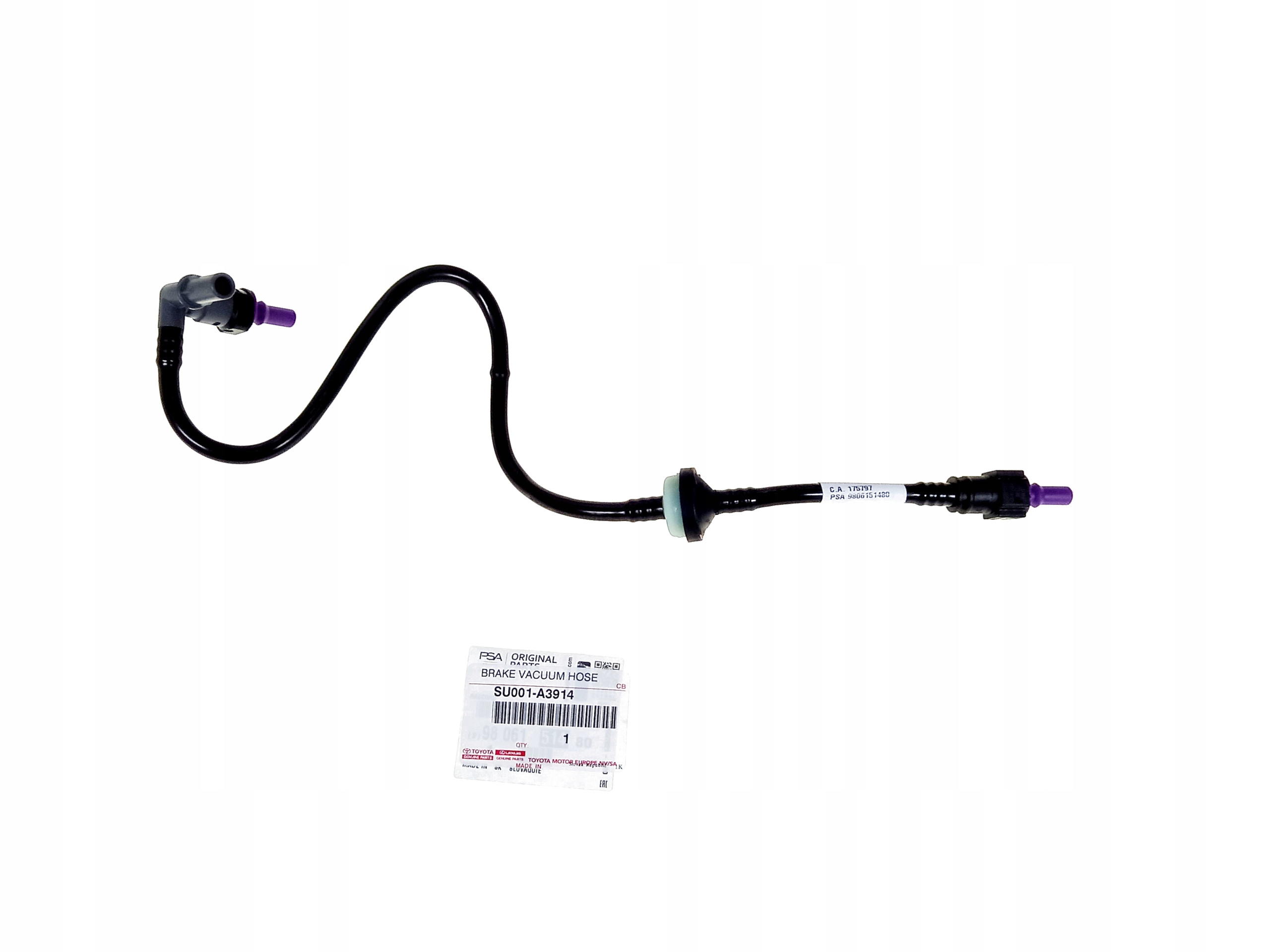 EXPERT 16-22 PRZEWÓD ZAWÓR TRÓJNIK SERWO HAMULCOWE Producent części Toyota OE