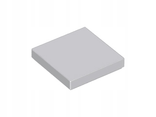

20 szt., Lego Light Bluish Gray Tile 2 x 2 3068b