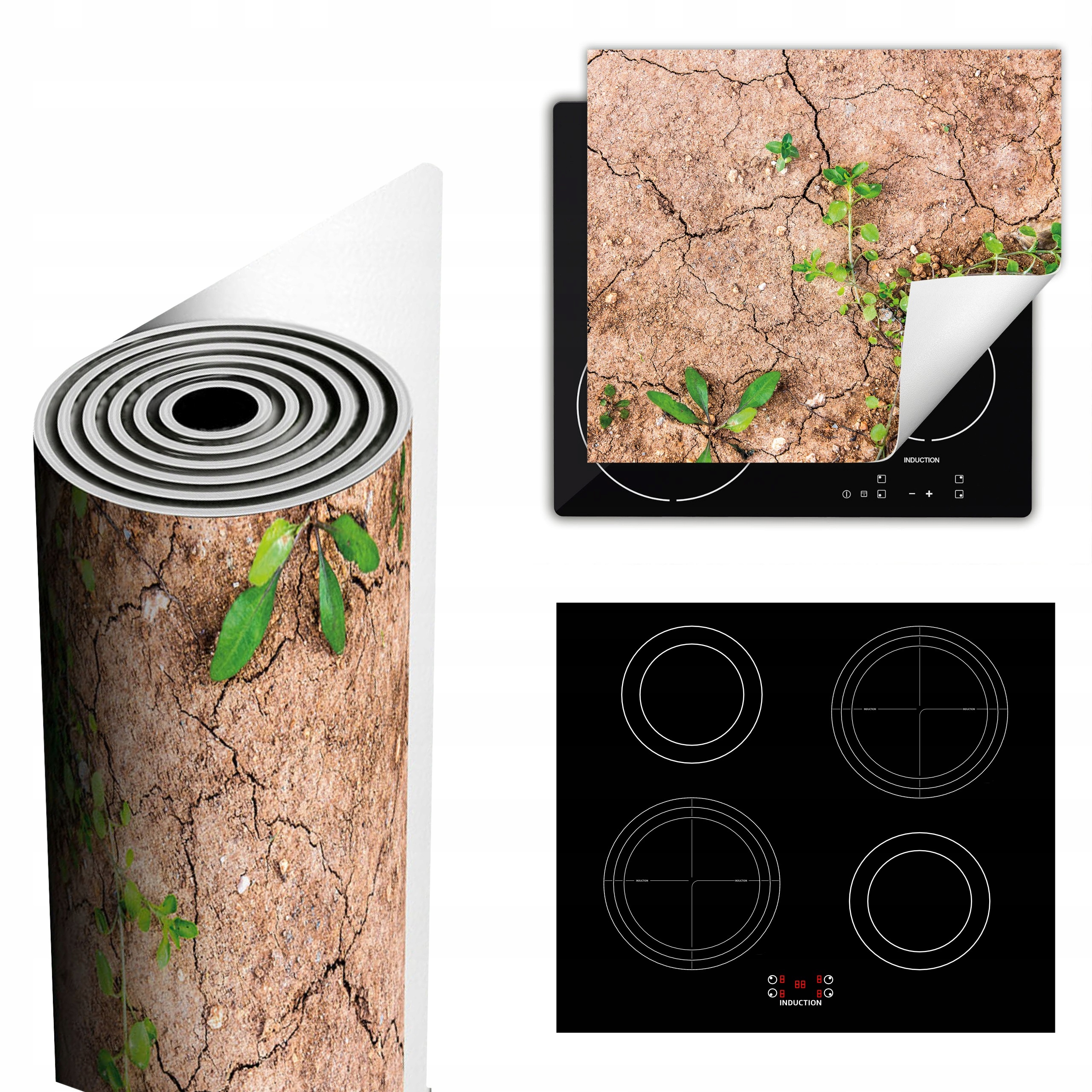 Ochranná Podložka Na Sporák Má Více Místa 60x52 Země – objekt