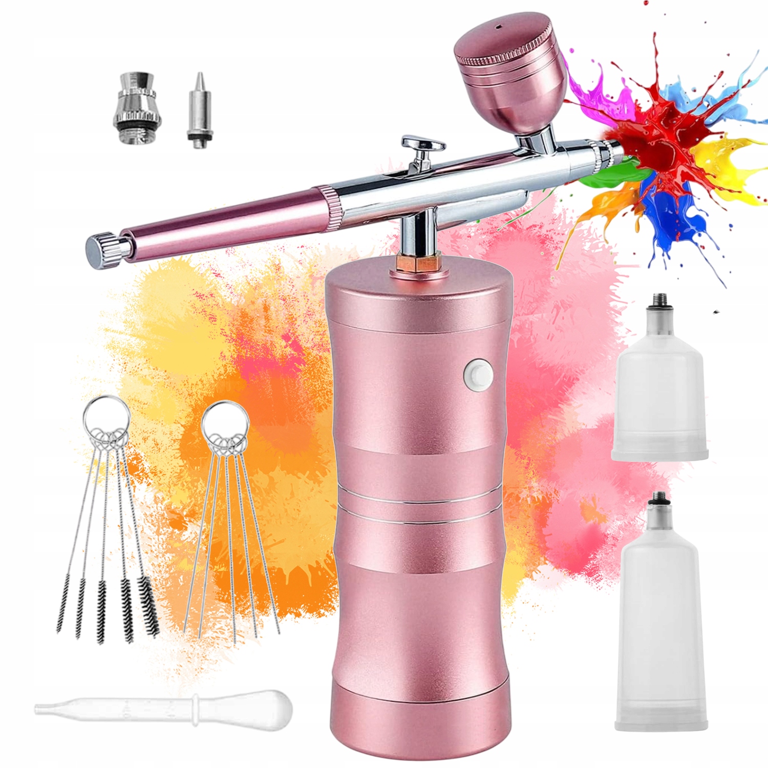 Aerograf Na Zdobení Nehtů Pro Tetování A Líčení, Jemný Proud