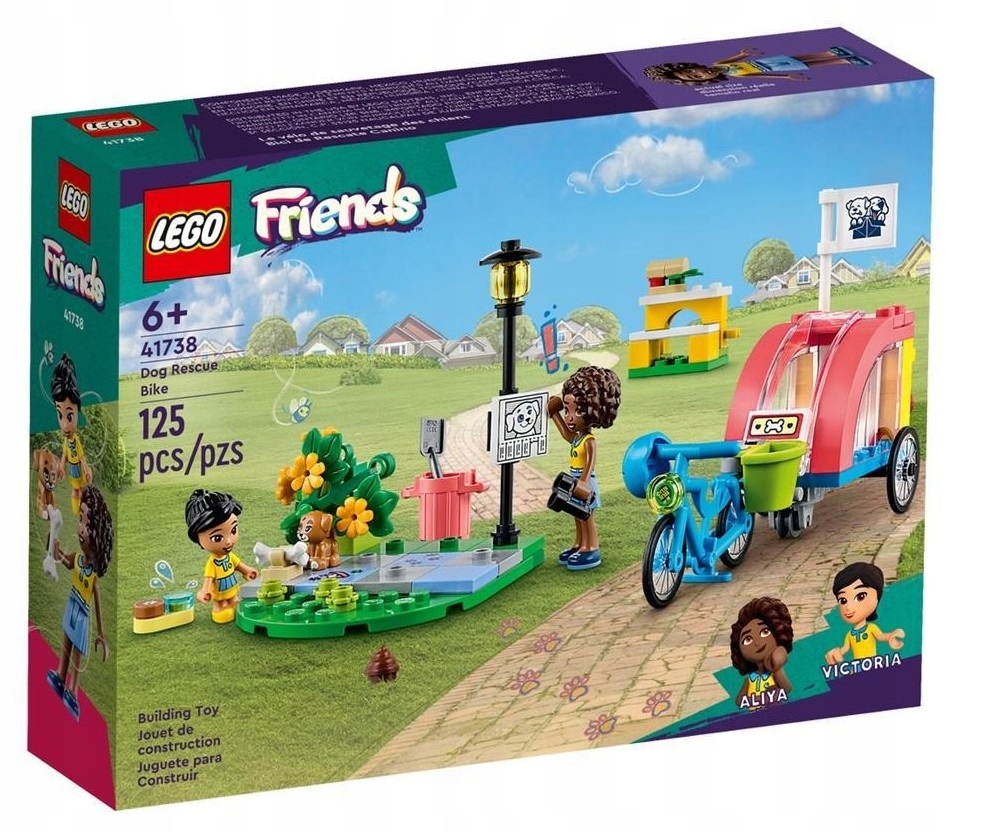 

Lego Friends Rower do ratowania psów 41738