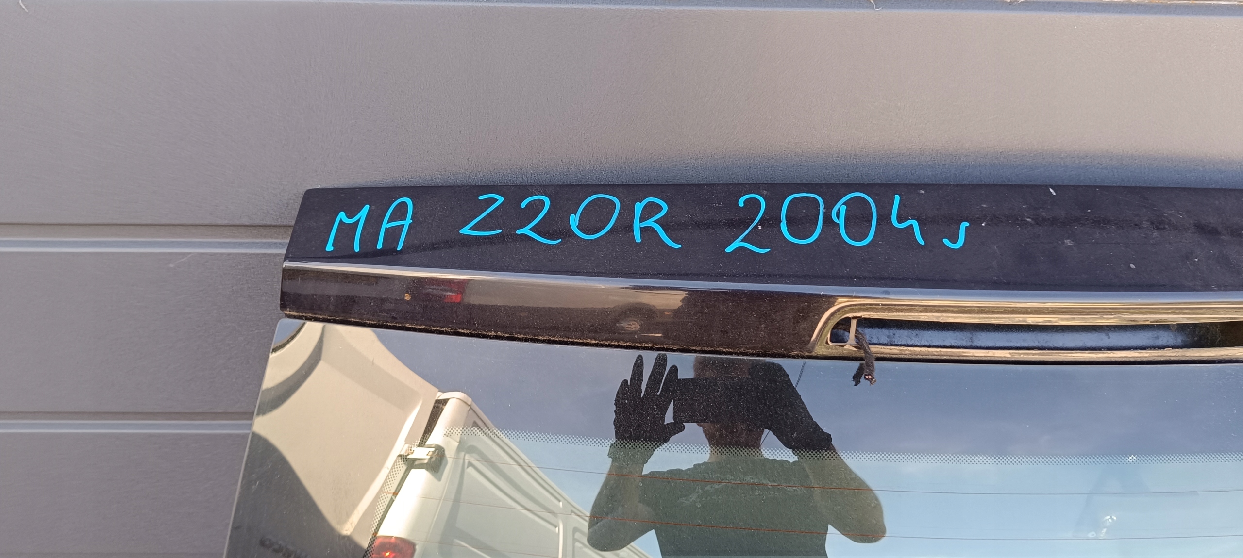 trunk door boot Opel Meriva A Z20R