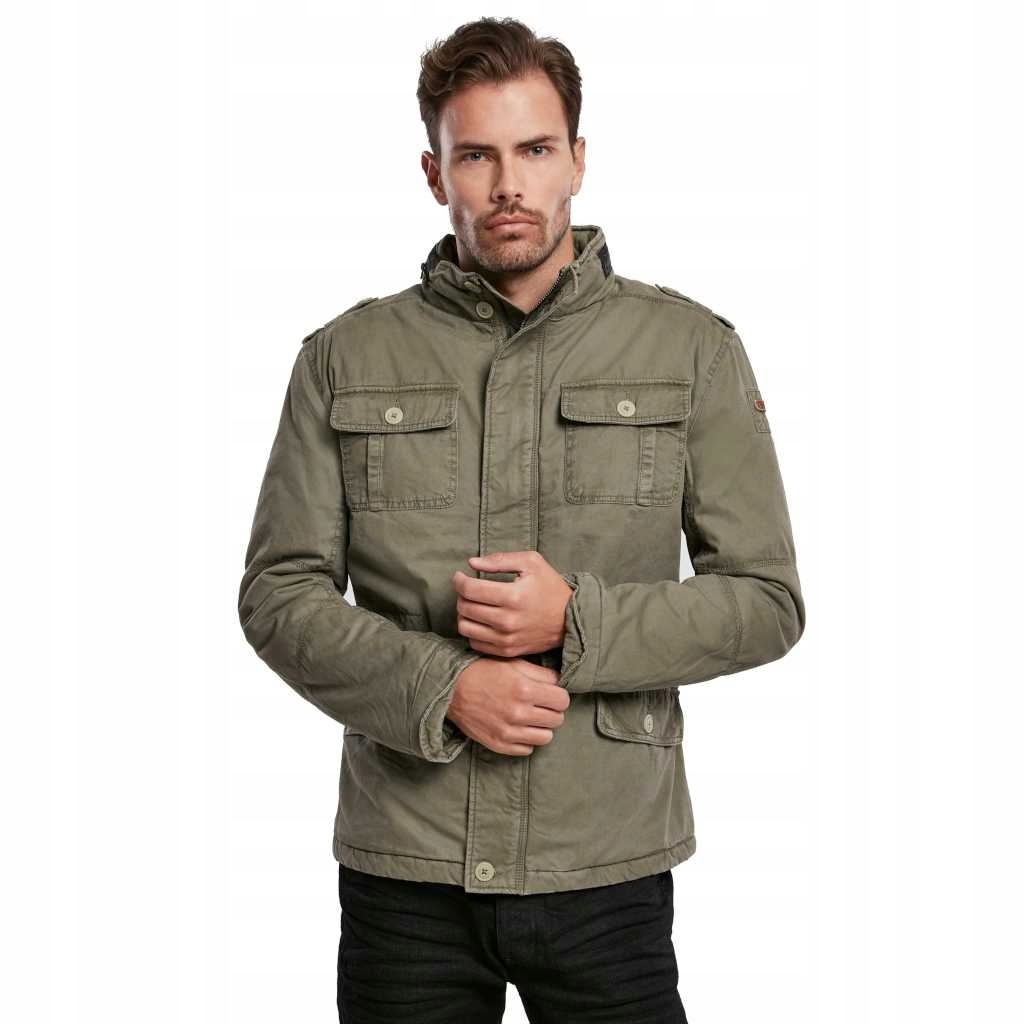 Brandit Pánská Parka Bunda S Khaki Zateplením Bavlna XXL 6EA
