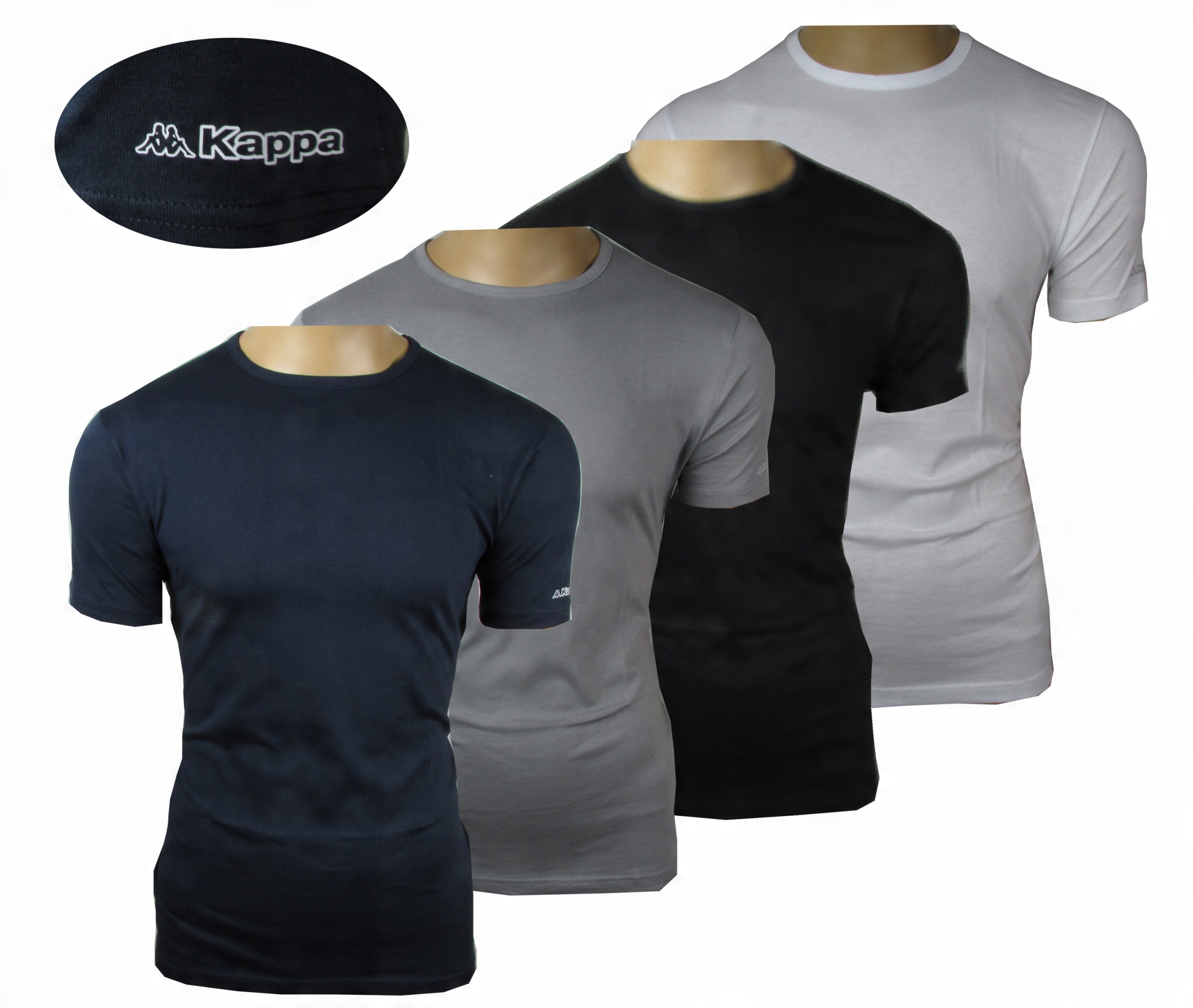 

Kappa T-Shirt Koszulka 100% Bawełna 4-pak M