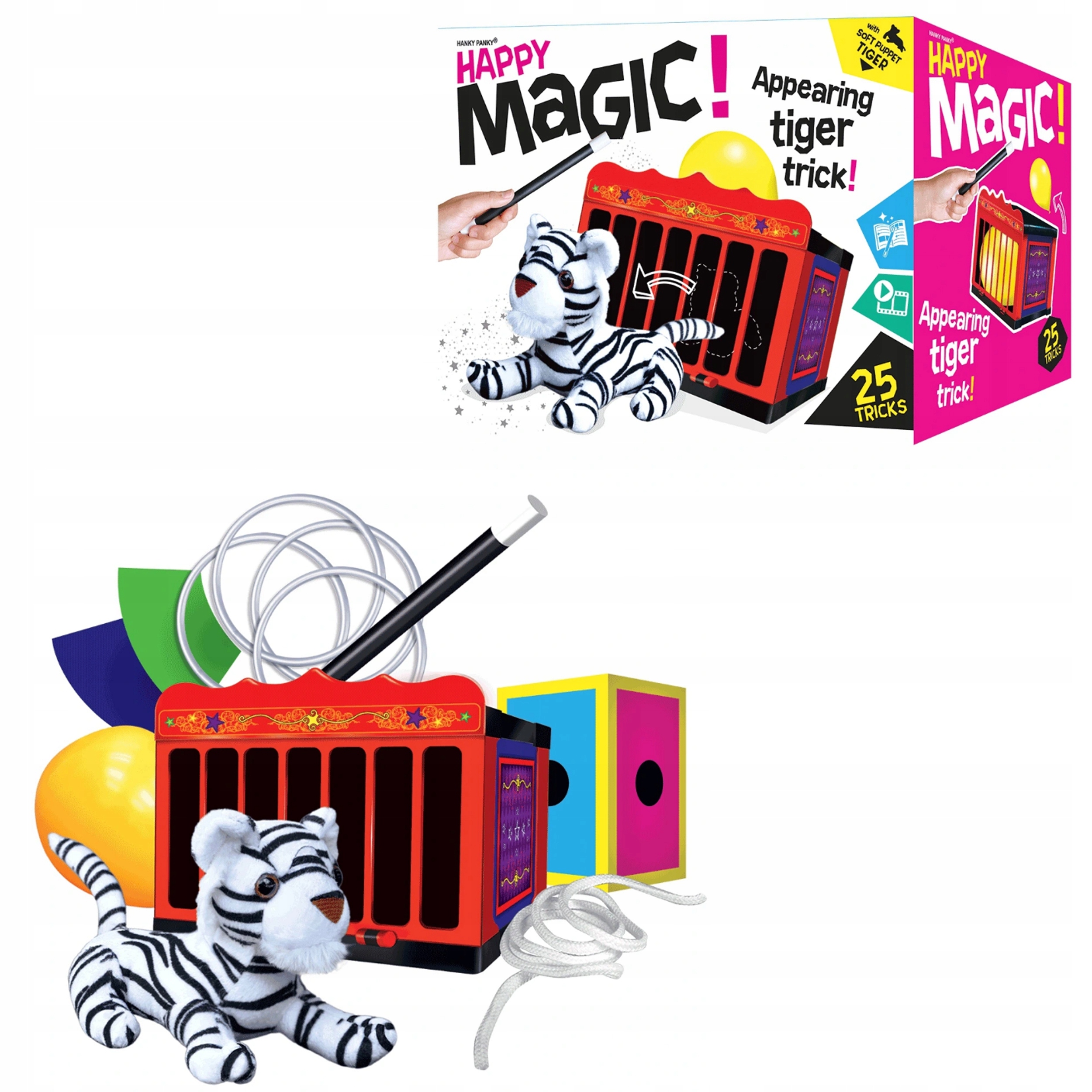 

Wesoła Magia Tygrysek Happy Magic Cartamundi