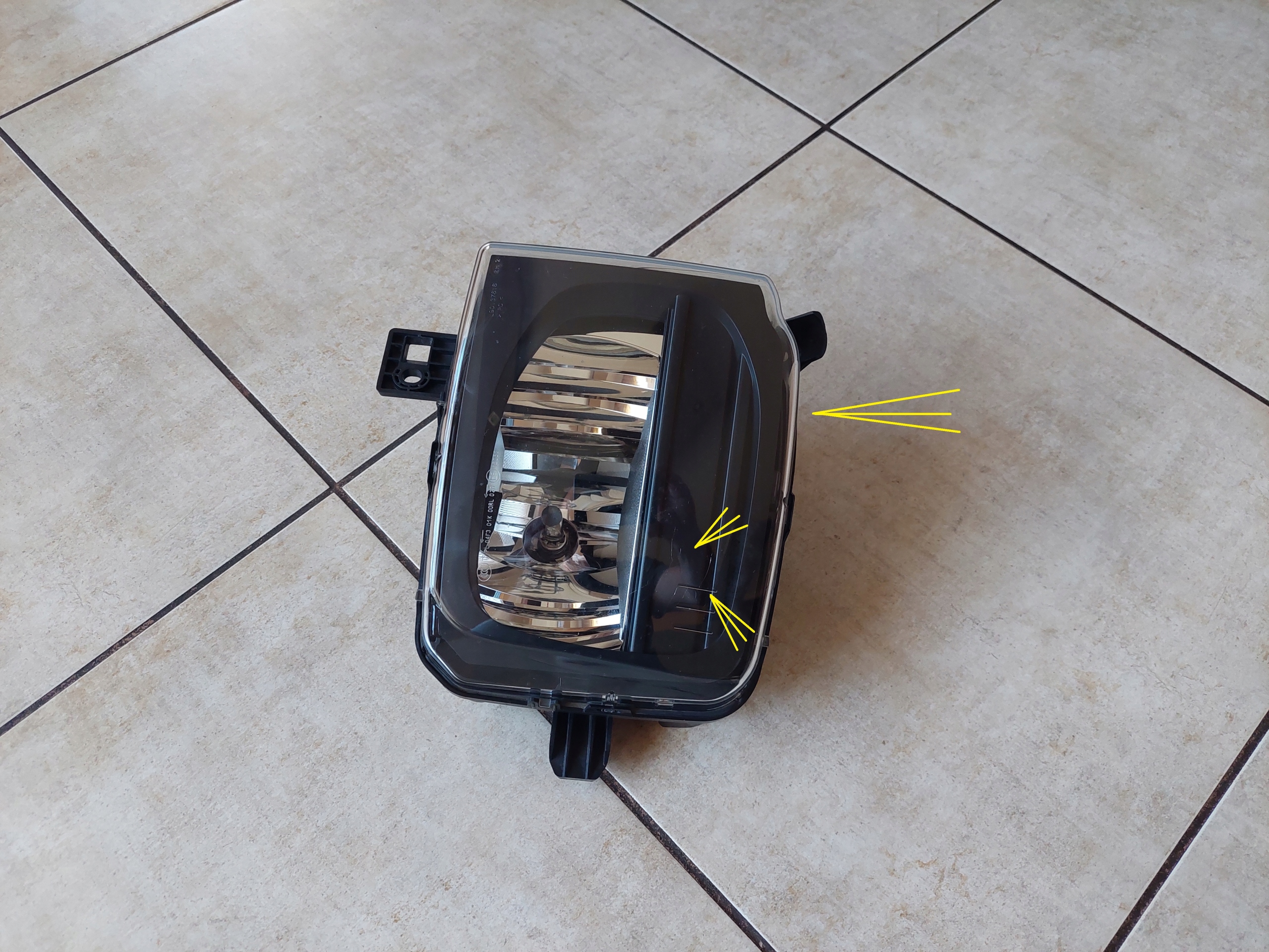 ГАЛОГЕН - правый - vw - 2GM