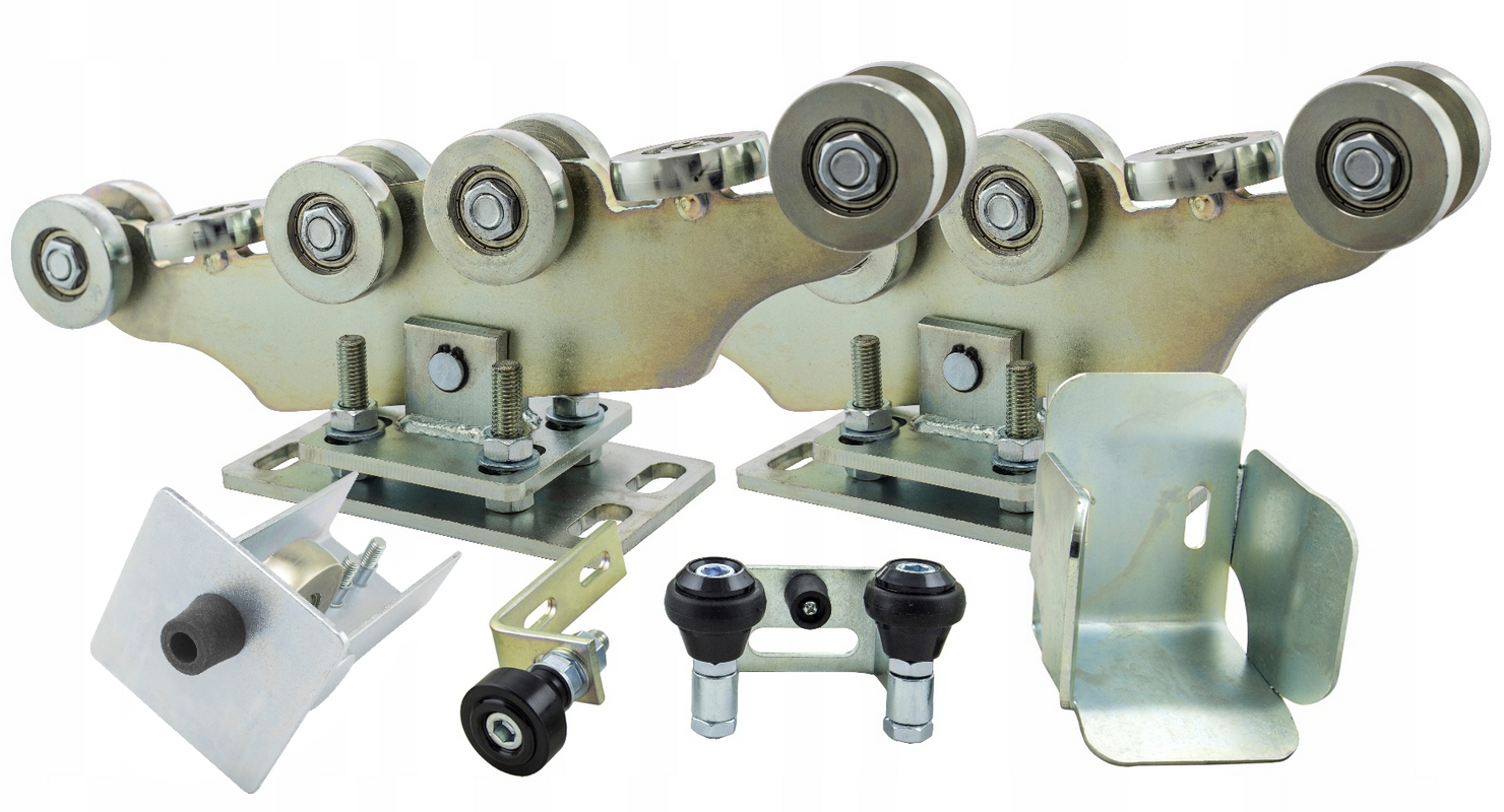 Sada Lux vozíků 10 rolí, sada pro posuvné brány 80x80