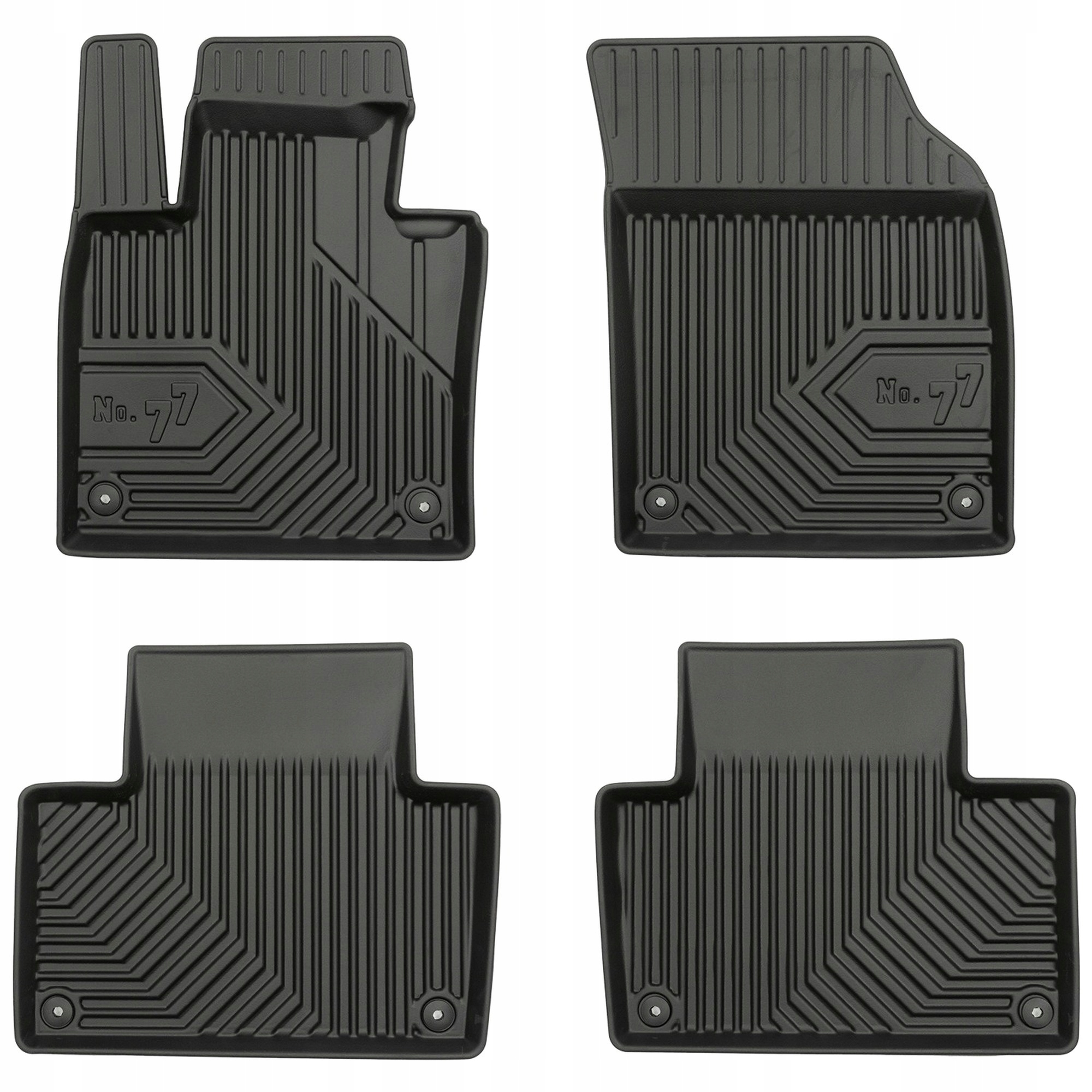 Gumové koberce č.77 pro Volvo XC 90 II od roku 2015