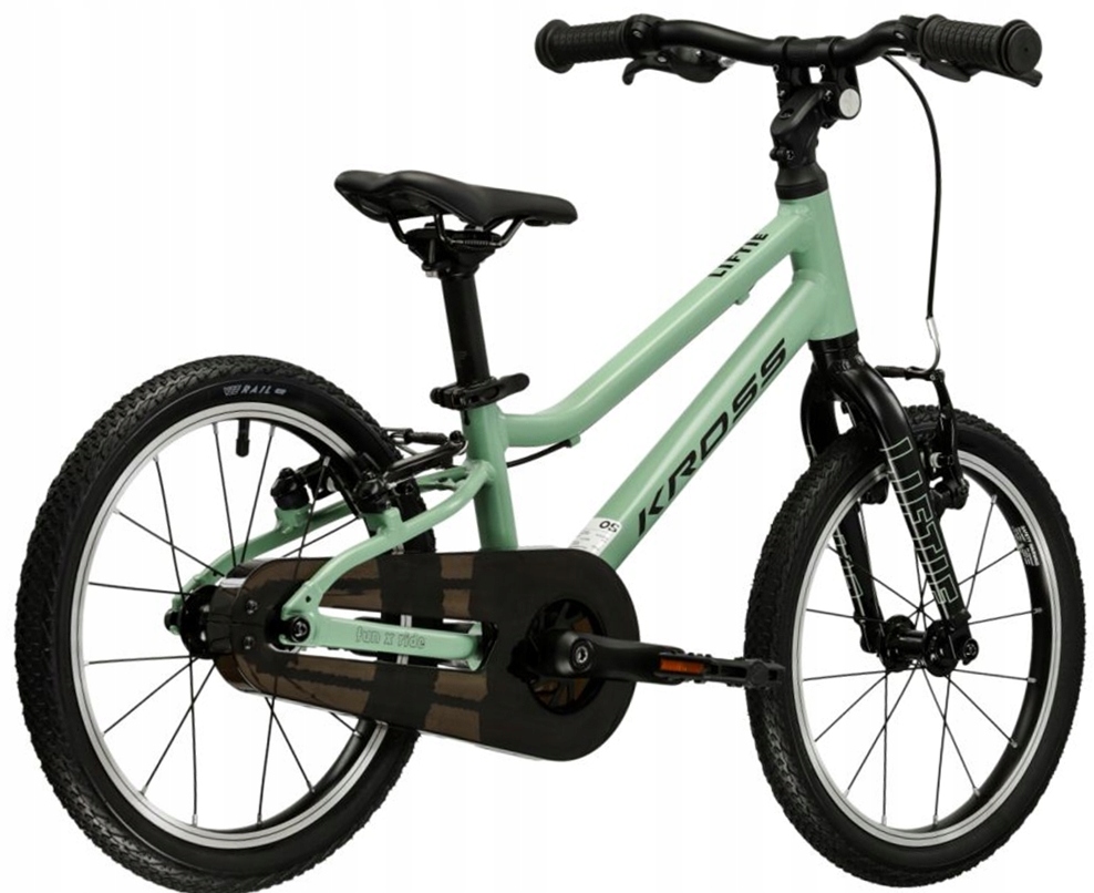 Lekki -tylko 5KG Rower dziecięcy Kross Liftie 16 2026 Zielony Koła 16"