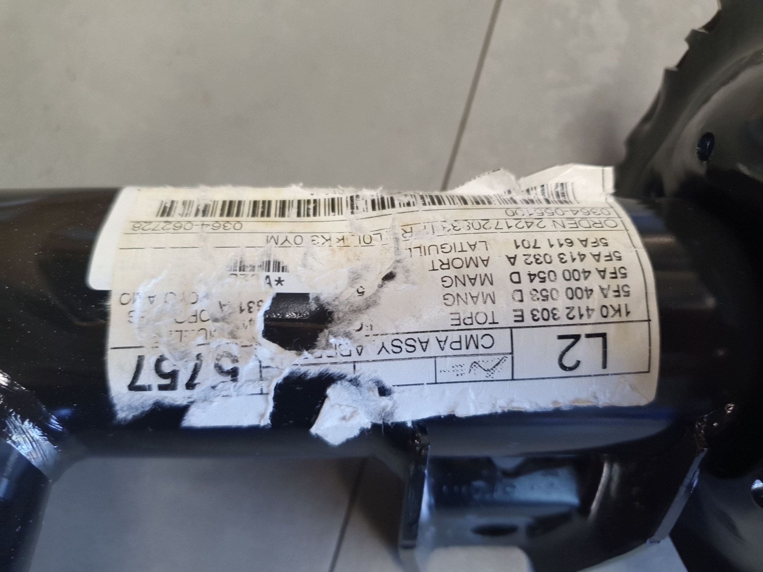 Cupra Leon IV shock absorber right front active 5FA413032A