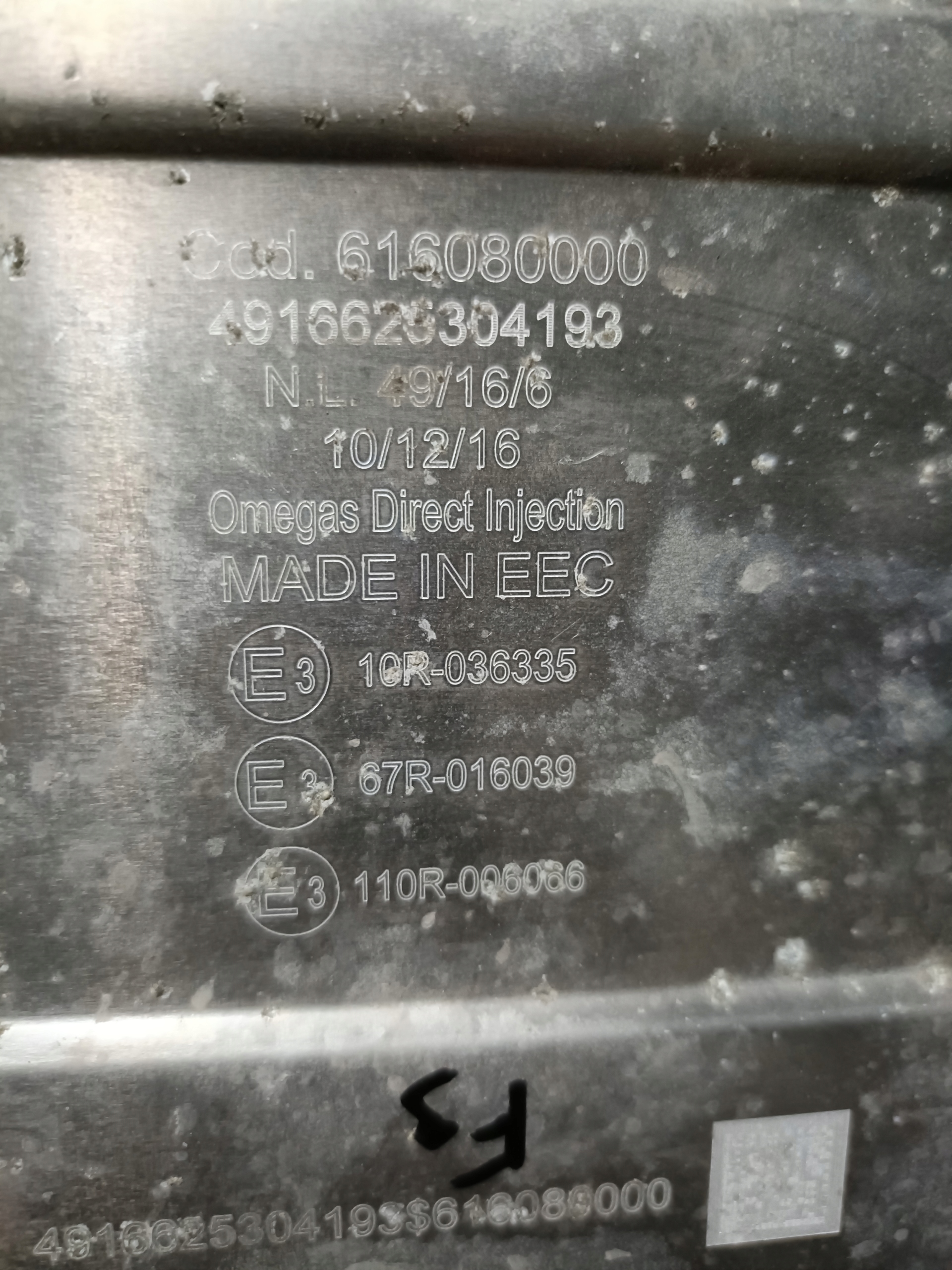 control unit Landi Renzo omegas Direct Injection 616080000