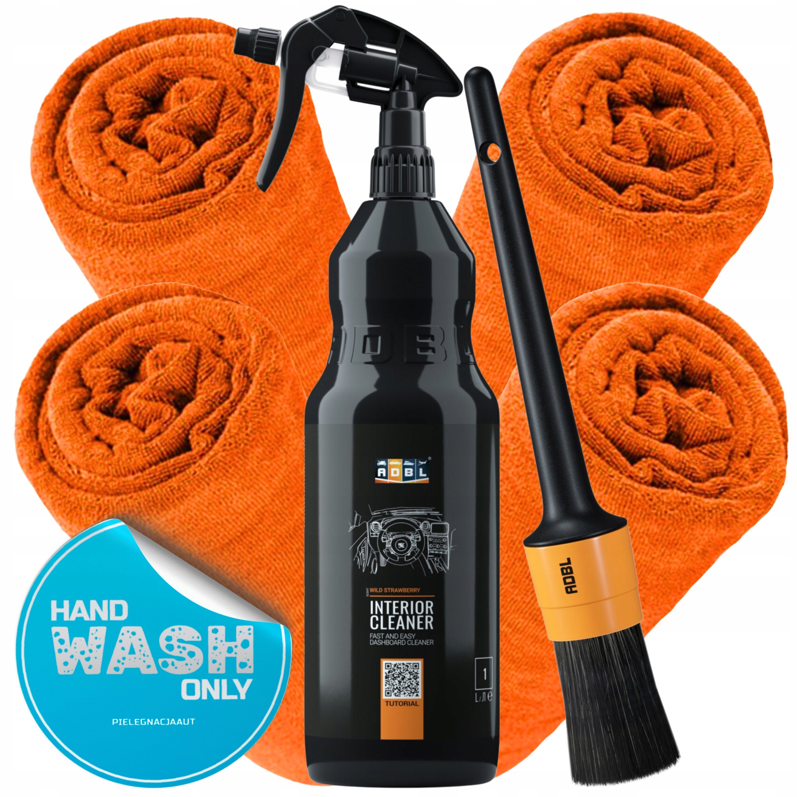 ADBL INTERIOR CLEANER 1L ZESTAW DO CZYSZCZENIA WNĘTRZA KOKPITU SAMOCHODU