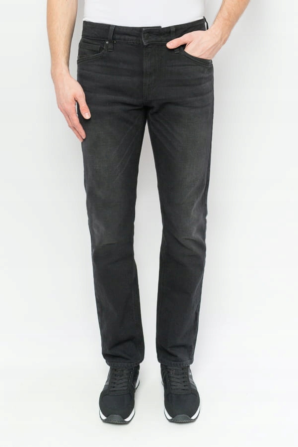 Pánské Džíny Guess M1YA51 D3Y2D Černé Pants: 38/30