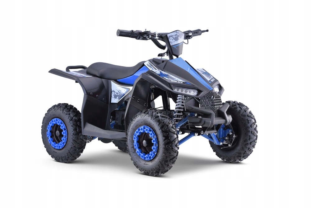 Quad na akumulator dla dziec E-star niebieski 1000W 48V/12Ah Led 35km/h