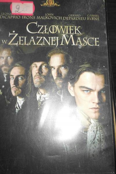 człowiek w żelaznej masce - dicaprio