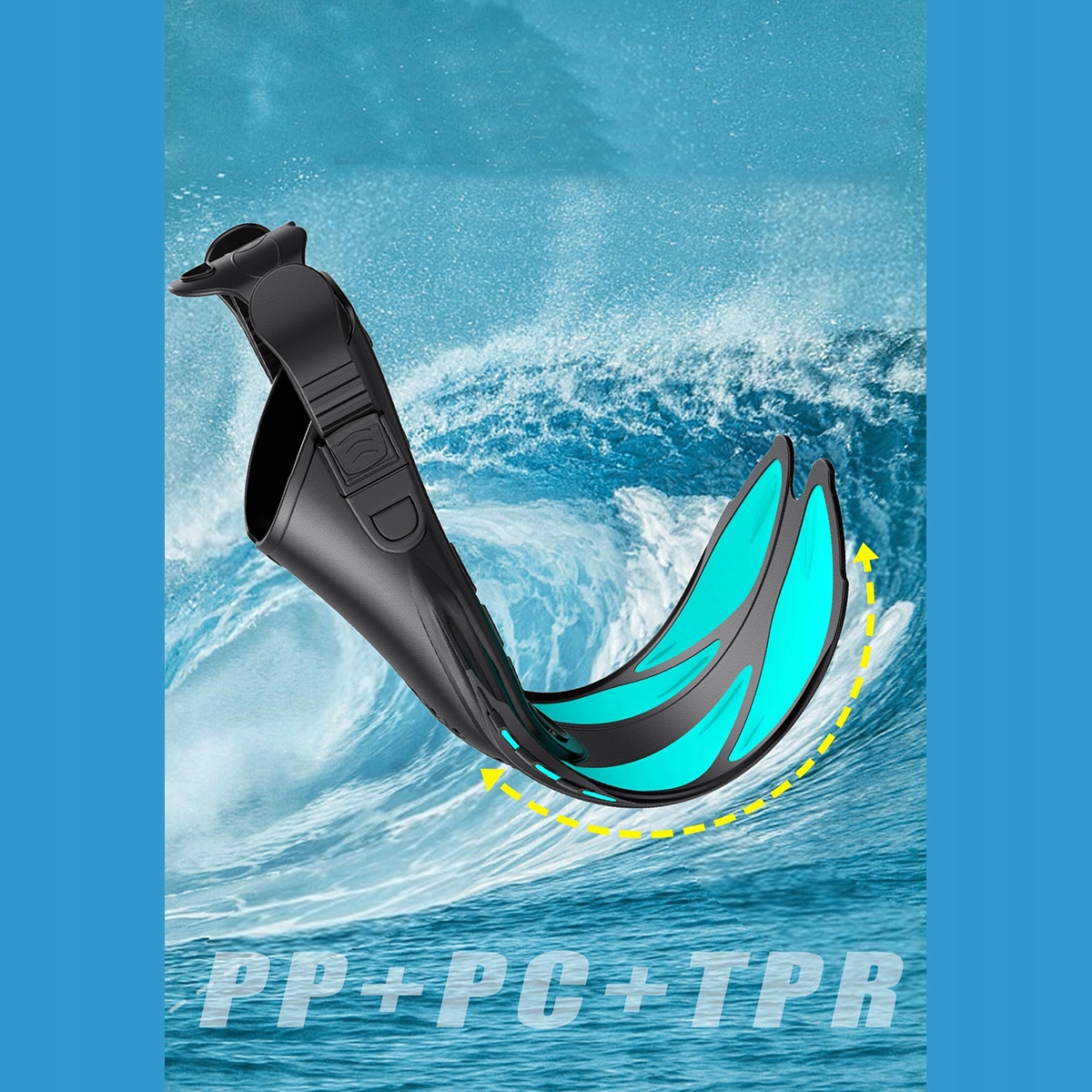 PŁETWY DO NURKOWANIA PŁYWANIA SNORKELINGU PASKOWE REGULOWANE KRÓTKIE 36-41 Marka inna