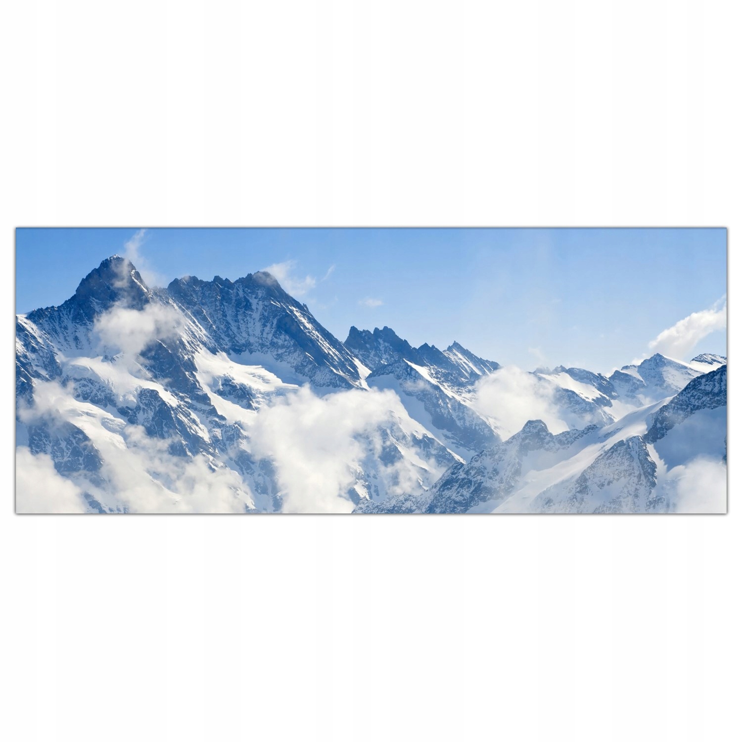 

Hartowany Obraz Szklany Alpy Góry Krajobraz 125x50