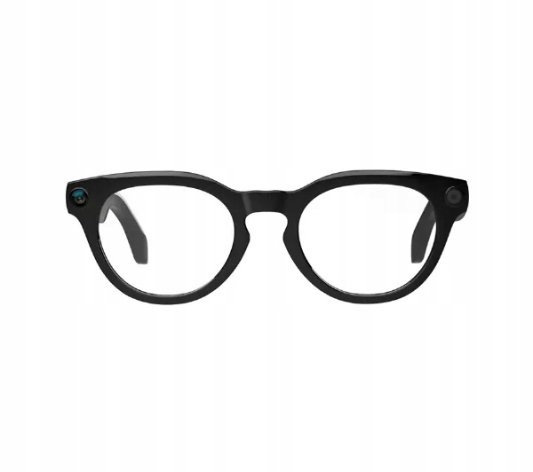 Okulary Ar Colmi V03 Ai Uv z okrągłymi oprawkami Czarny