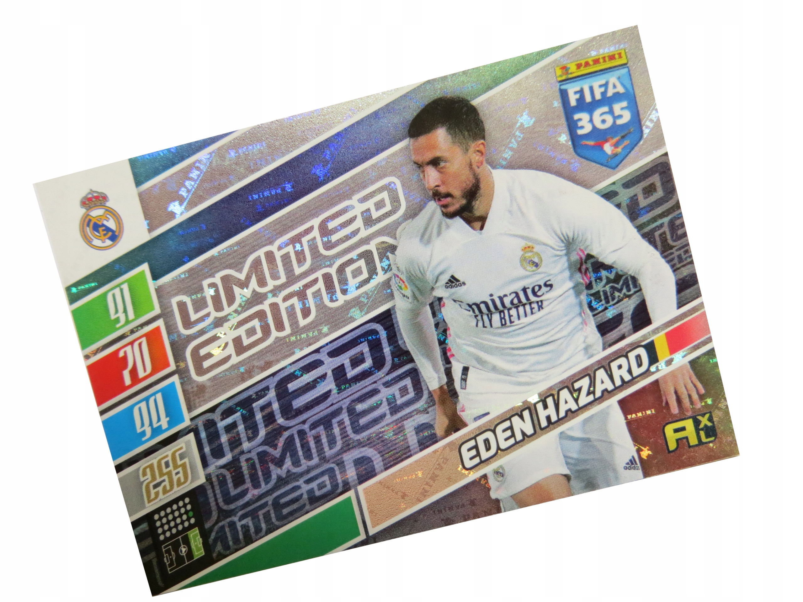 Panini Fifa 365 2022 Karty Piłkarskie Limited Eden Hazard Real Madryt