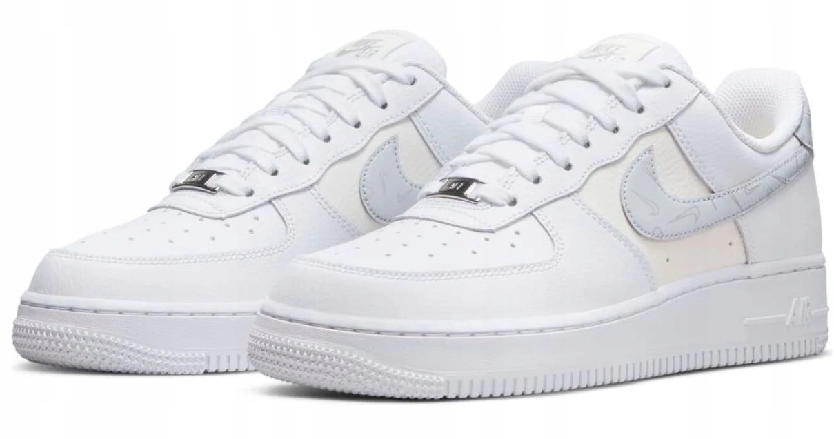 Boty Nike Air Force 1 07 Reflexní Mini Swoosh Tenisky DV2237-100 44,5