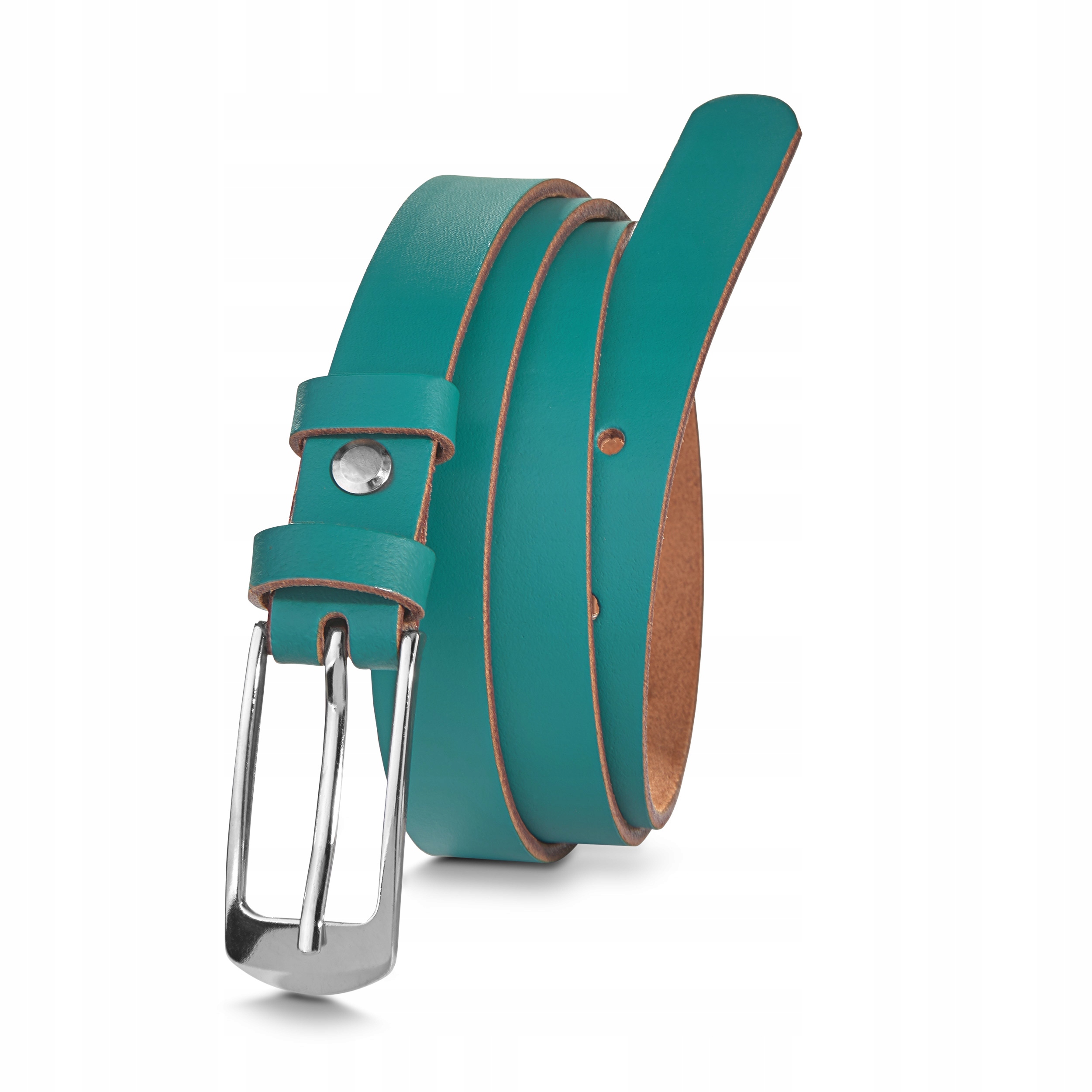 

Pasek skórzany damski Betlewski wąski ze skóry 105