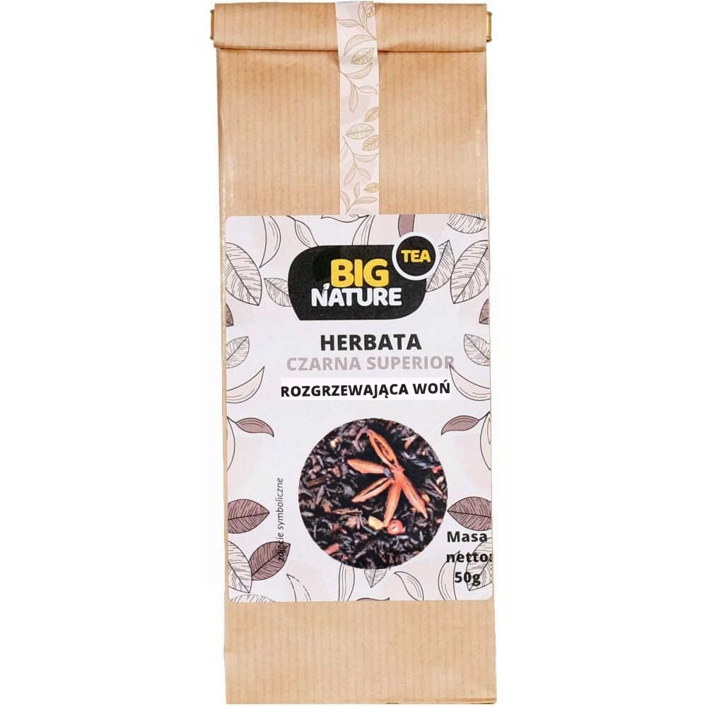 Herbata czarna SUPERIOR ROZGRZEWAJĄCA WOŃ 50g - BIG NATURE — 4