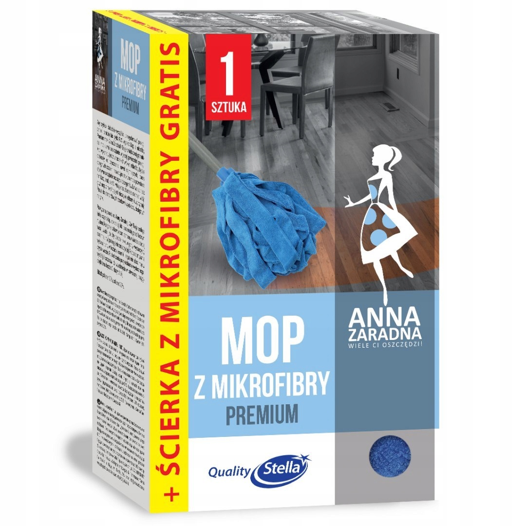 

Mop paskowy Premium Anna Zaradna mix kolorów
