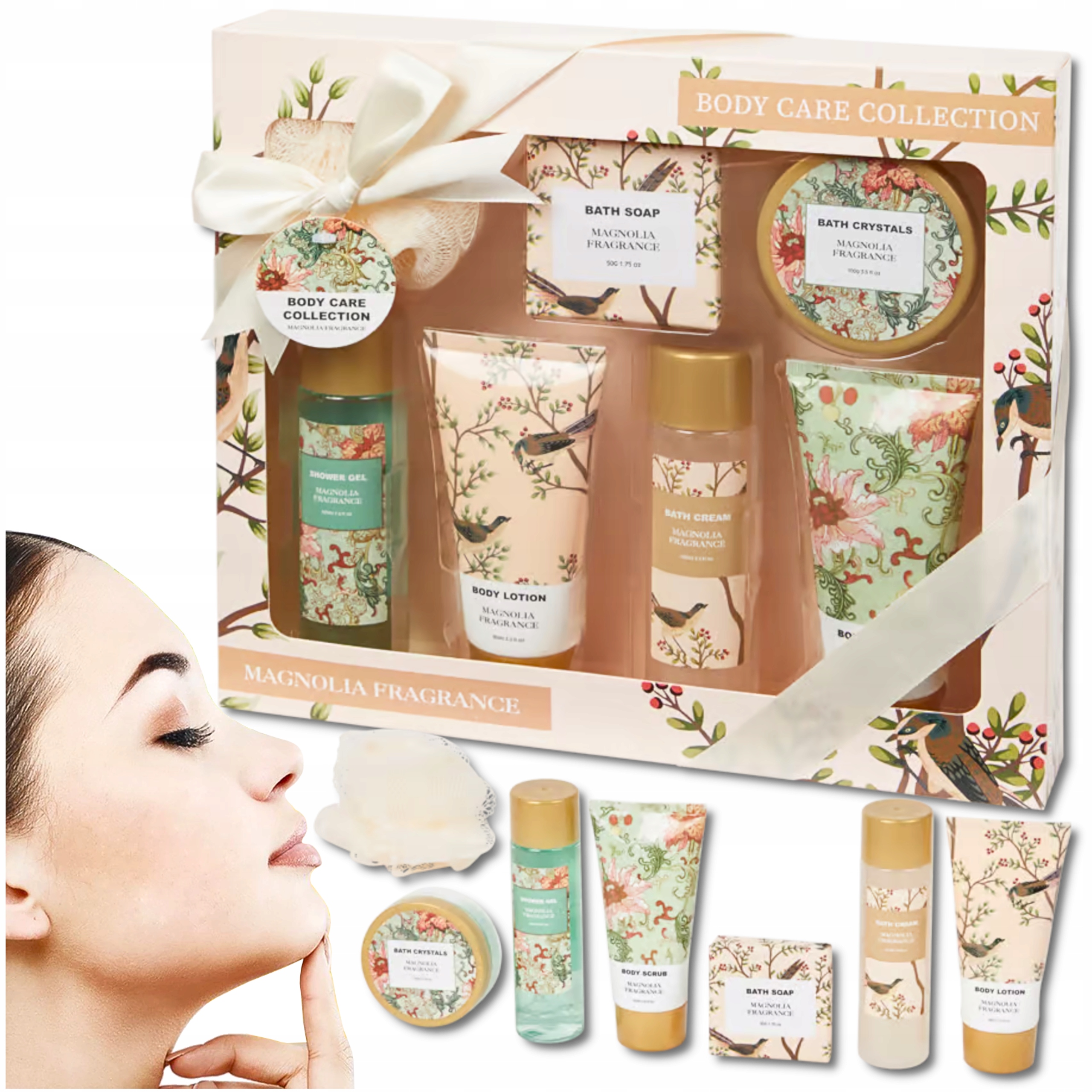 ZESTAW KOSMETYKÓW DAMSKICH DO KĄPIELI SPA PREZENT