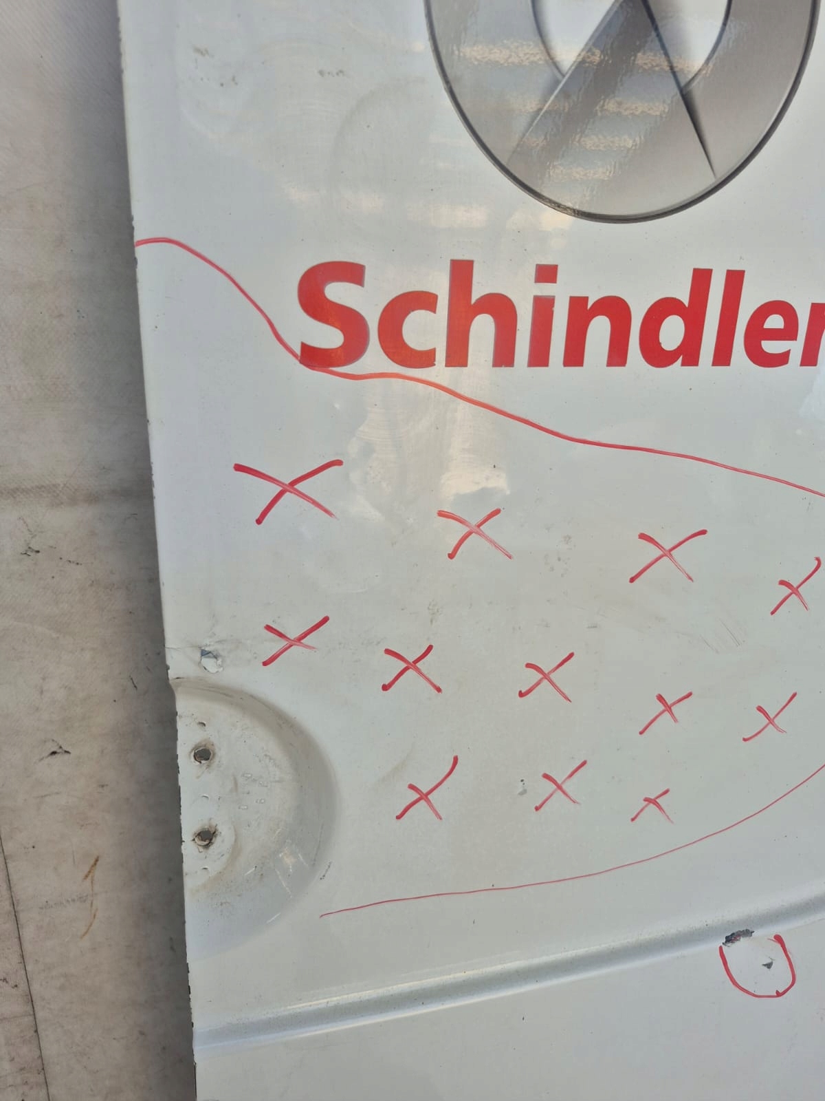 MERCEDES SPRINTER W906 06- Tür rechts heck hinten