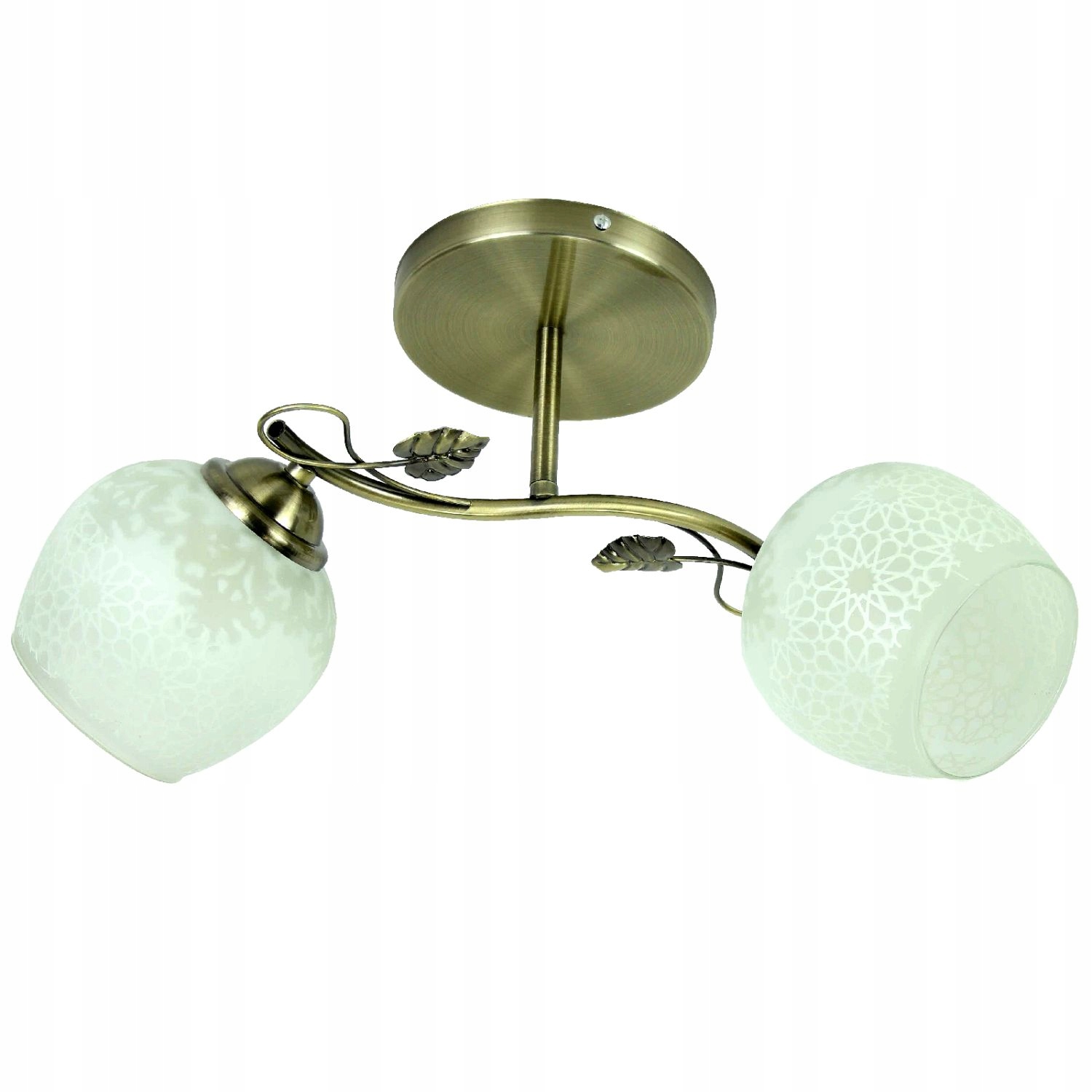 Lampa Wisząca Sufitowa Żyrandol Led Sari 2 plafon patyna