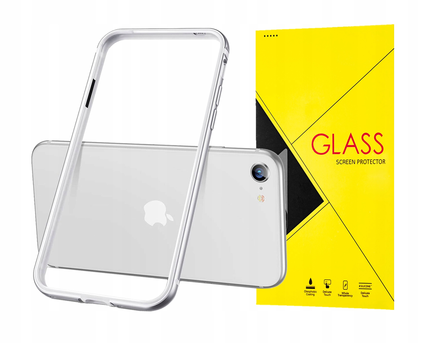 

Bumper Ramka Etui Do Iphone 7/8/SE 2020 + Szkło
