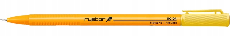 

Rystor Cienkopis szkolny biurowy RC-04 Bananowy