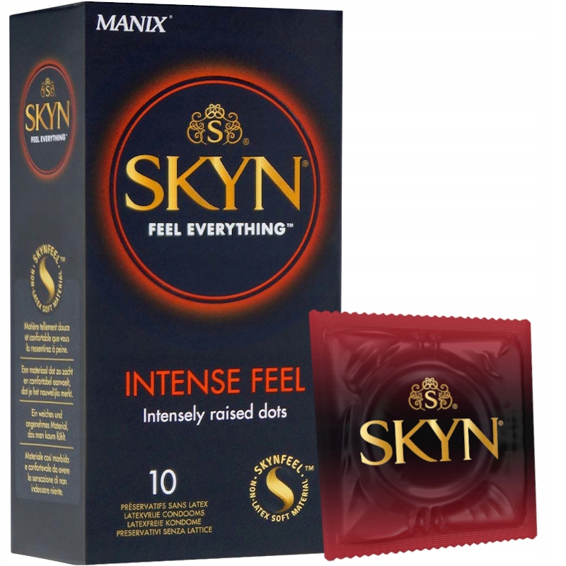 

Prezerwatywy Skyn Intense Feel z wypustkami