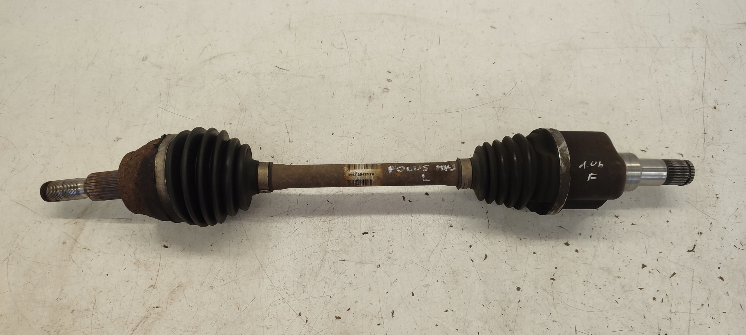 semi-axis left BV613B437TA Ford Focus MK3 1,0 Ecoboost