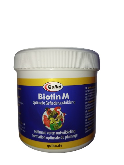 QUIKO -Biotin M witaminy na pierzenie 150g PRZECENA DATA 09.2024 ROK