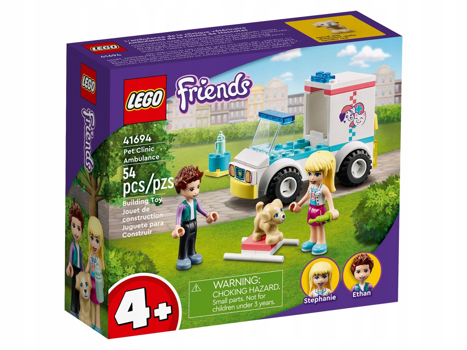LEGO FRIENDS 41694 KARETKA KLINIKI DLA ZWIERZĄT