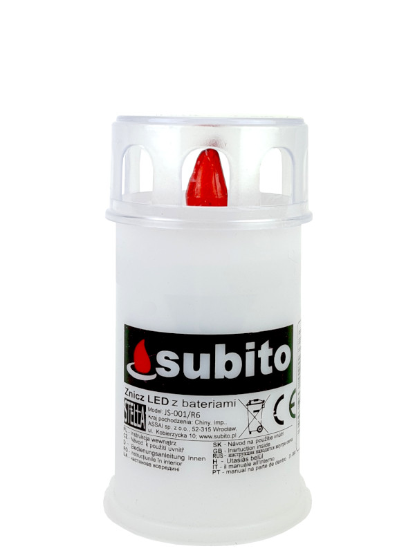 Subito LED Stella czerwony