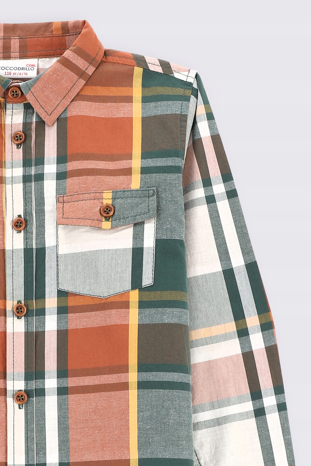 Koszula dla chłopca 98 kolorowa Coccodrillo Marka Coccodrillo