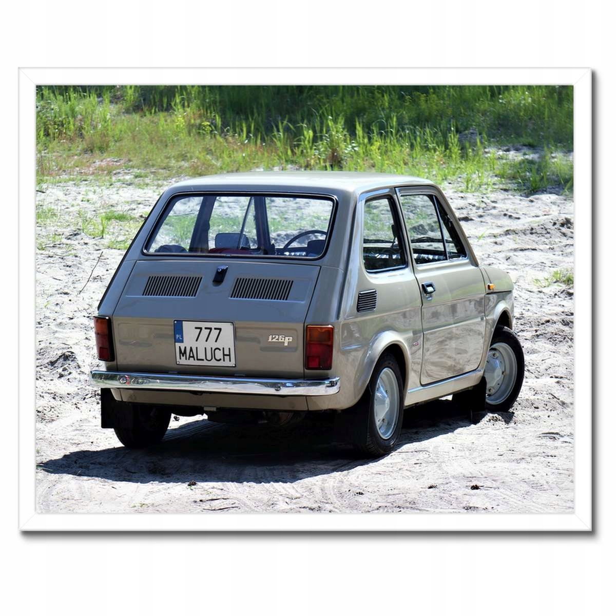 Plakáty v rámu 50x40 Batole Fiat 126p Miminko