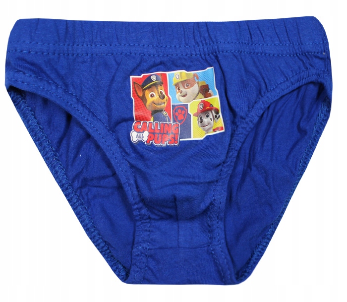 PSI PAW PATROL MAJTKI SLIPY CHŁOPIĘCE 3-PAK 6/8LAT Fason slipy