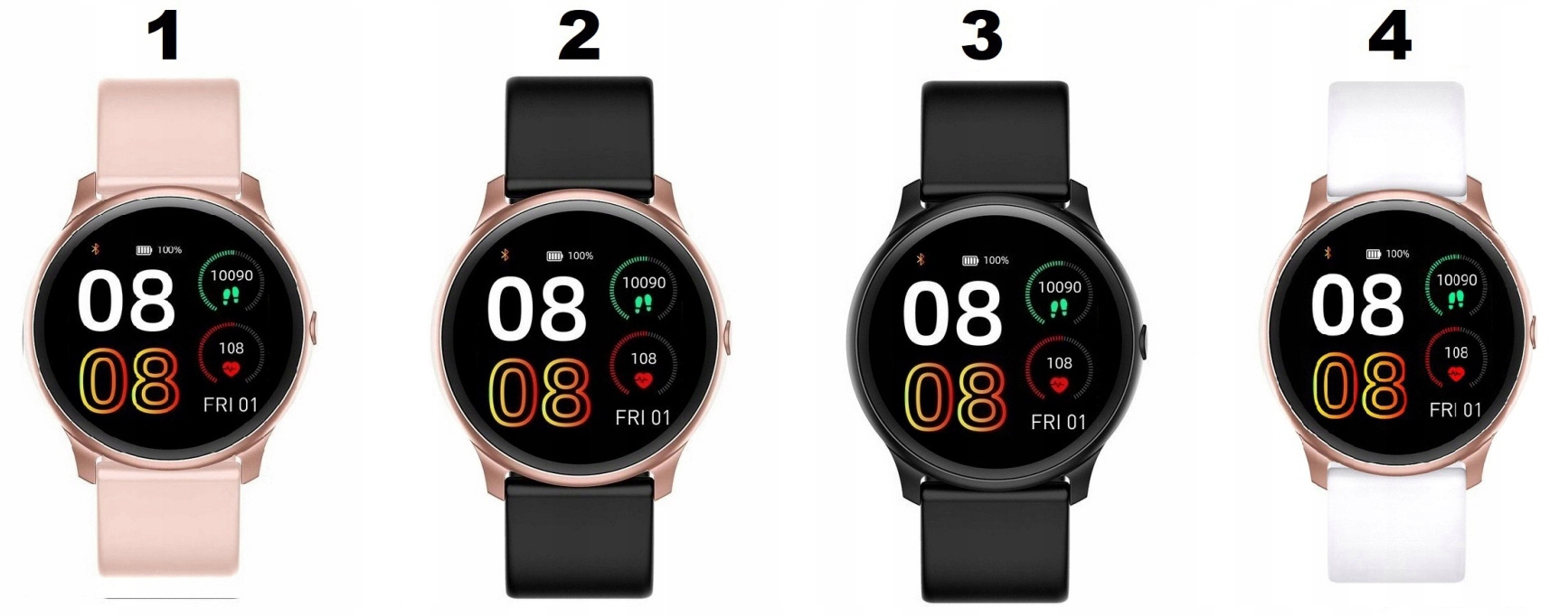 ZEGAREK DAMSKI SMARTWATCH G. ROSSI CIŚNIENIE SMS Typ naręczny