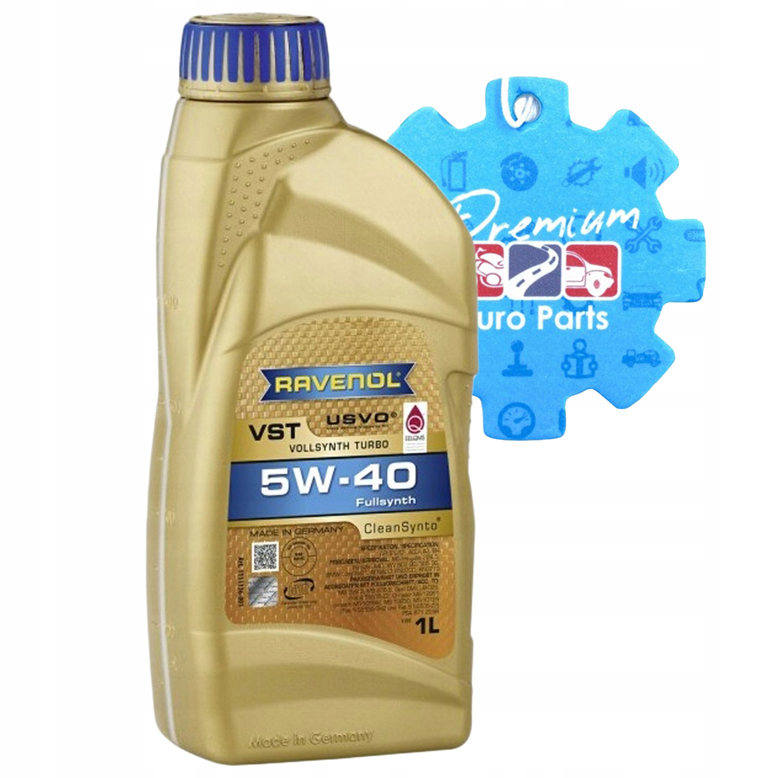 Olej silnikowy Ravenol Turbo Vst 5W40 1L syntetyczny zapach